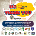 OFM raises more than R323,000 for winter relief